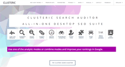 Desktop Screenshot of clusteric.com
